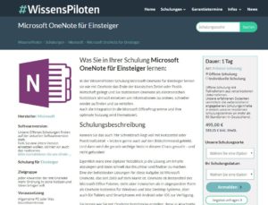 Top 1 Schulung im Mai: Microsoft OneNote - das Ende der klassischen Zettelwirtschaft 3